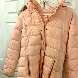 Justice puffer jacket